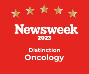 Newsweek distinction for oncology department 