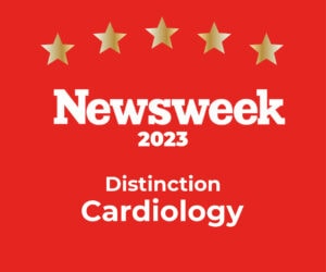 Newsweek distinction for cardioloy department 