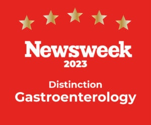 Newsweek distinction for gastroenterology department 